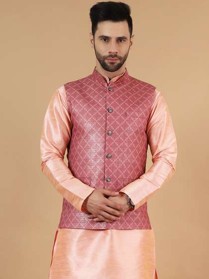 Wintage Printed Nehru Jacket