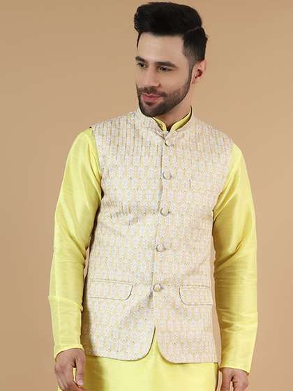 Wintage Printed Nehru Jacket