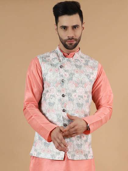 Wintage Printed Nehru Jacket