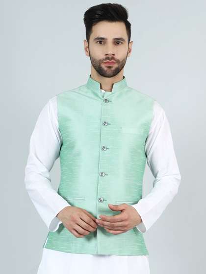 Wintage Satin Modi Nehru Jacket