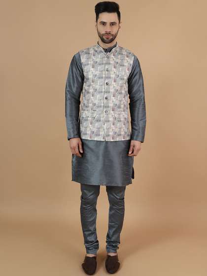 Wintage Printed Nehru Jacket