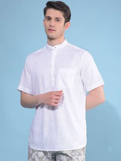 Crimsoune Club Band
                        Collar Straight Kurta