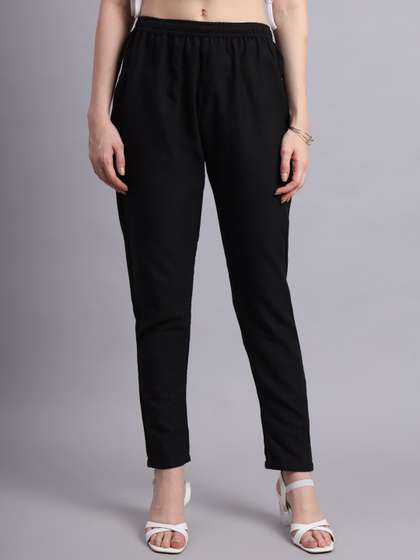 KALINI Pure Cotton Straight Palazzos