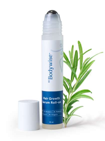 Be Bodywise Hair Serum Roll On with Rosemary & Redensyl for Hair Growth - 25 ml