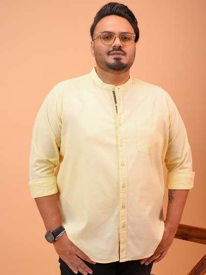 HIGHLANDER Opaque Cotton Casual Shirt