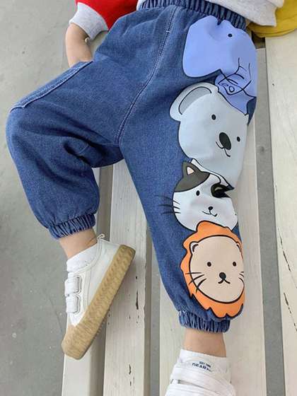 Googo Gaaga Boys Smart
                    Pure Cotton Joggers Trouser