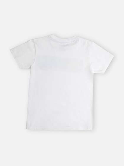 Pepe Jeans Boys Typography Printed Round Neck Pure Cotton T-shirt