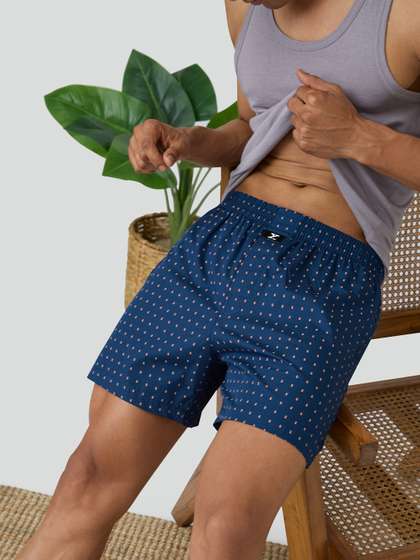 XYXX Men Cotton
                        Printed Inner Boxers