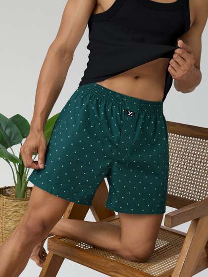 XYXX Men Cotton
                        Printed Inner Boxers