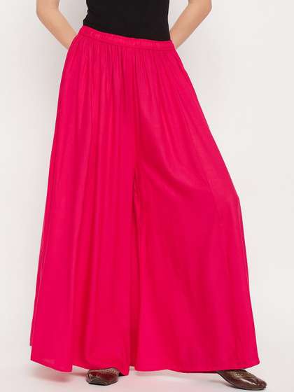 Castle Lifestyle Flared Ethnic Palazzos