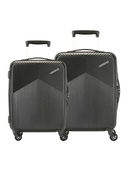 AMERICAN TOURISTER
                        Pack of 2 Georgia Trolley Suitcases - Cabin
                        & Medium