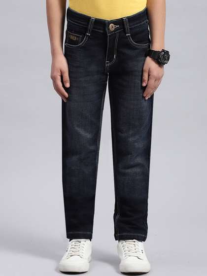 Monte Carlo Boys Slim
                    Fit Light Fade Jeans