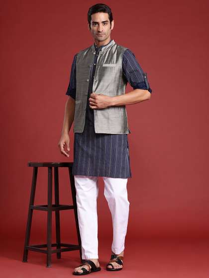 Anouk Men Printed
                        Nehru Jacket