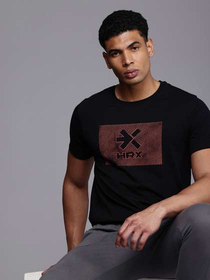 HRX by Hrithik Roshan Brand Logo Printed T-shirt
