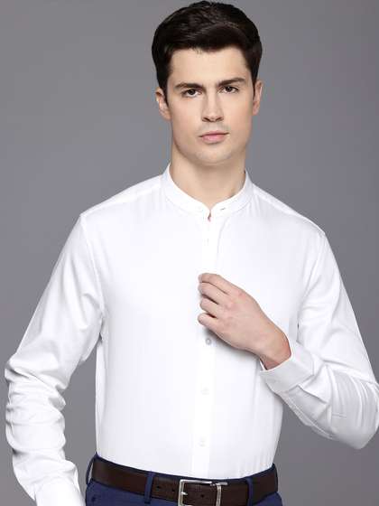 Louis Philippe Pure Cotton Slim Fit Formal Shirt