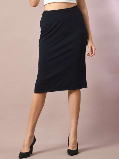 DressBerry Straight Knee Length Skirts