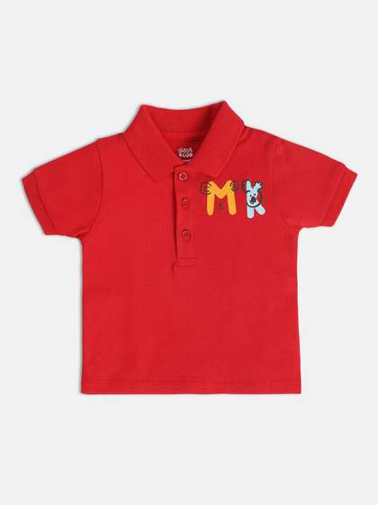 MINI KLUB Boys Polo Collar Cotton T-shirt