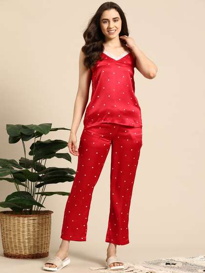 Mast & Harbour X
                        fwd Women Printed Night suit