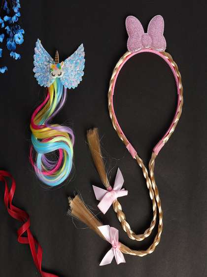 Jewelz Girls Set of 2
                    Lace Hair Accessory