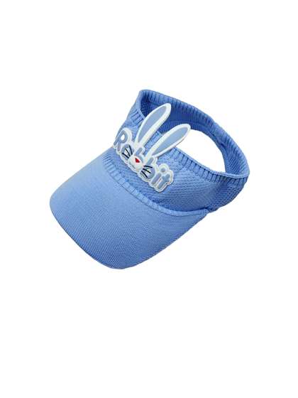 Zacharias Girls Self
                    Design Cotton Sunshade Visor Cap
