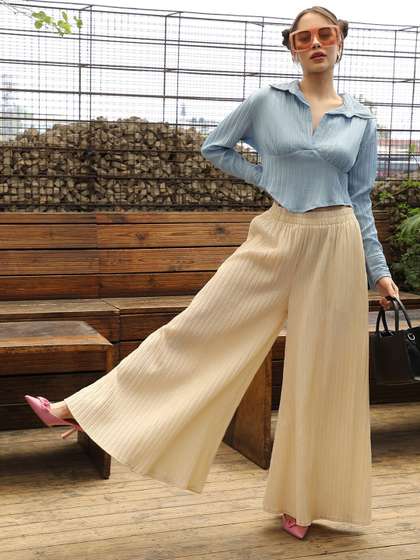 PINACOLADA Women Flared Palazzos