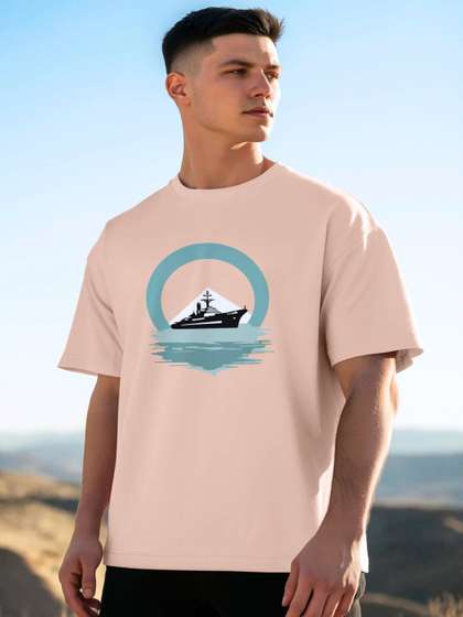 NOBERO Graphic Printed Cotton T-shirt