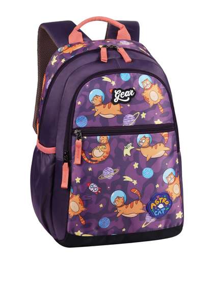 Gear Unisex Kids Graphic
                    Embroidered Backpack