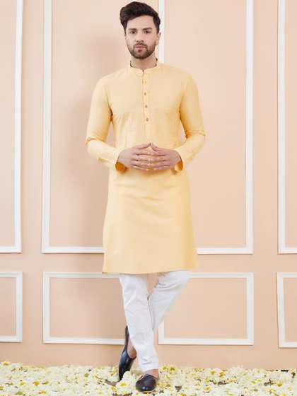 See Designs Mandarin Collar Straight Kurta