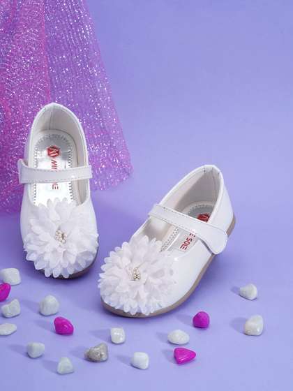 Minesole Girls
                        Applique Detail Ballerinas