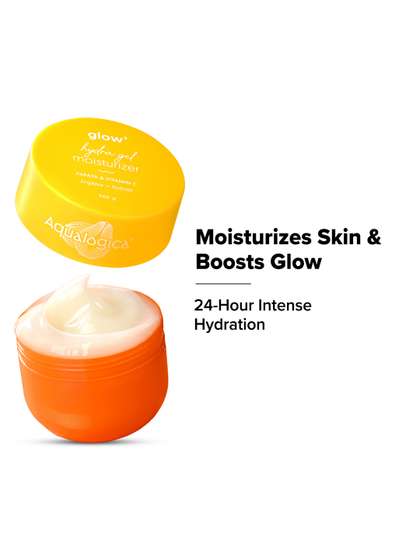 Aqualogica Glow
                        Hydra Gel Moisturizer With Vitamin C &
                        Papaya - 200g