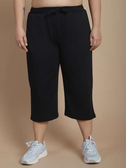 Rute Plus Size Women
                        Cotton Capris