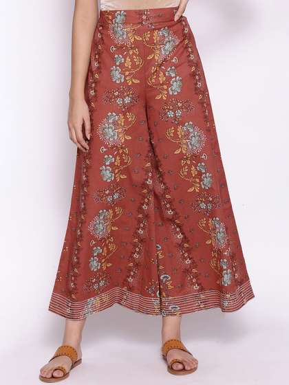 W Women Printed Palazzo