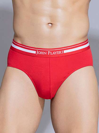 John Players
                        Contoured Cotton Pouch Basic Briefs JBF037M04S