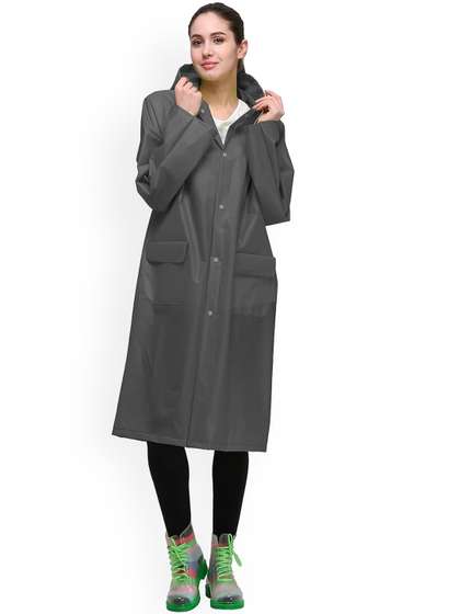 Alexvyan Hooded
                        Waterproof Rain Jacket