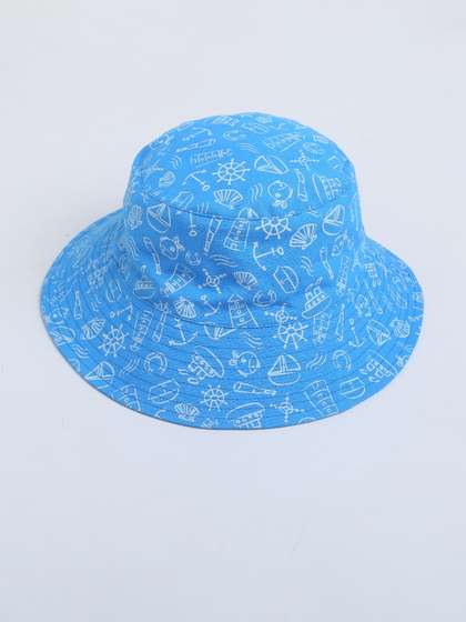 Nino Bambino Kids
                    Conversational Print Organic Cotton Bucket Hat