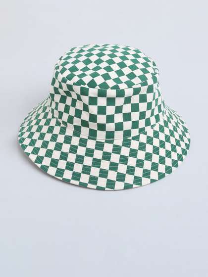 Nino Bambino KIds
                    Checked Reversable Organic Cotton Bucket Hat