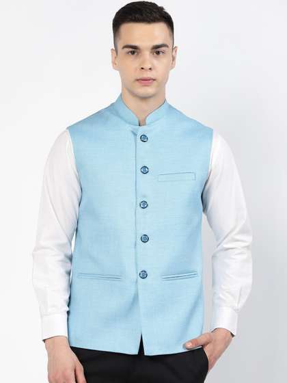 Badoliya & Sons Jute Cotton Nehru Jackets