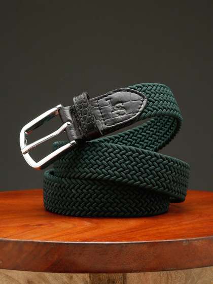 LOUIS STITCH Men Premium
                    Braided Casual Belt