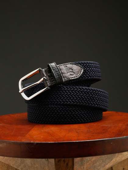 LOUIS STITCH Men Premium
                    Braided Casual Belt