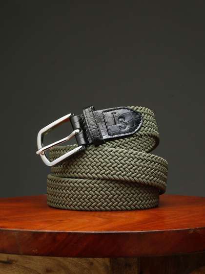 LOUIS STITCH Men Premium
                    Braided Casual Belt