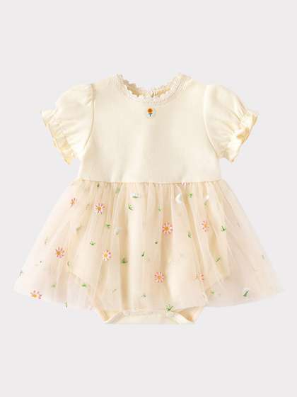 StyleCast x Revolte
                      Infants Girls Embroidered Cotton Bodysuit