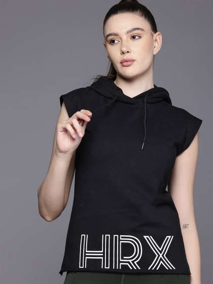 Hrx hooded sweatshirt on sale