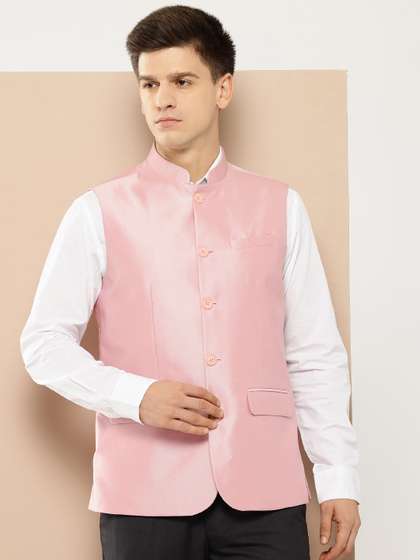 INVICTUS Woven Nehru Jacket