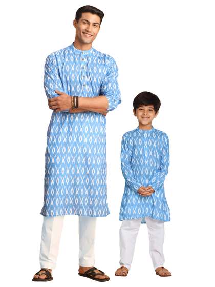 VASTRAMAY Boys Ethnic
                    Motifs Printed Kurta with Pyjamas