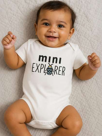 Somersault Infants
                      Mini Explorer Printed Pure Cotton Bodysuit