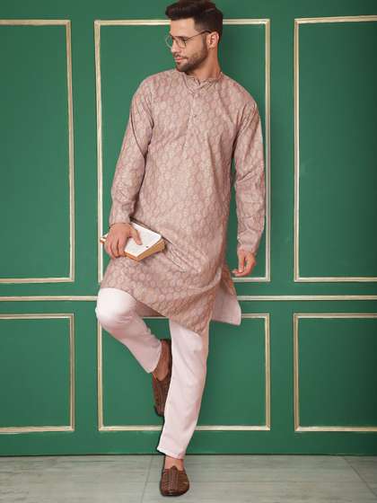 Jompers Geometric Cotton Kurta