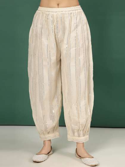 Clora Creation
                          Women Striped Pure Cotton Salwar