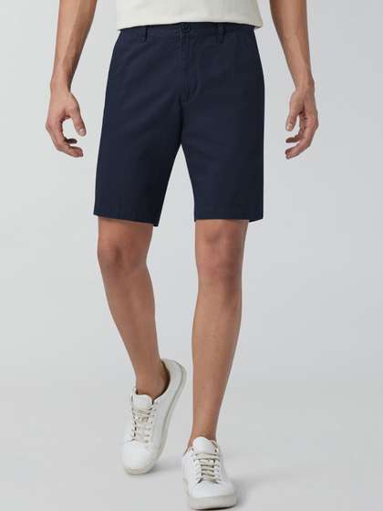 XYXX Men Mid Rise
                        Antimicrobial Cotton Chino Shorts