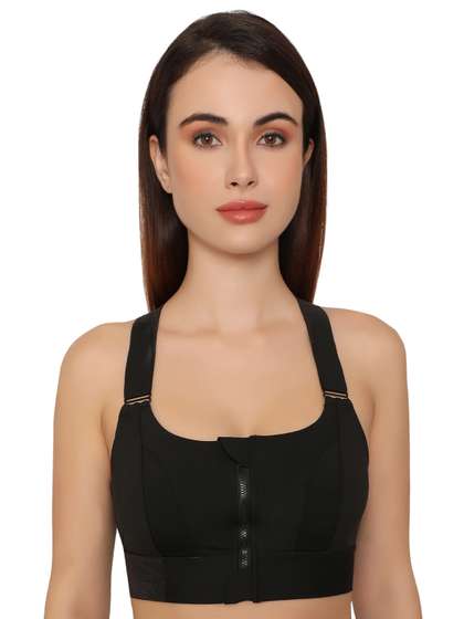 Glamoras Full
                        Coverage Heavily Padded Workout Bra With All Day
                        Comfort