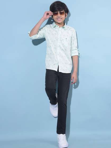 Crimsoune Club Boys Slim
                    Fit Clean Look Stretchable Jeans